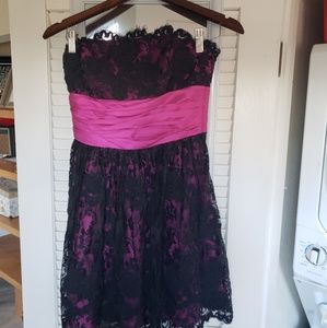 Strapless Betsey Johnson cocktail dress